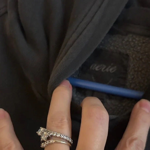 Aerie Black Hoodie Sweater - Picture 4 of 4